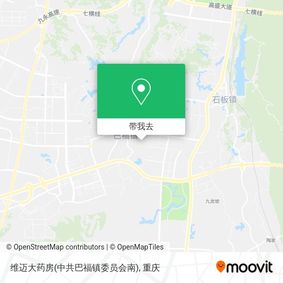 维迈大药房(中共巴福镇委员会南)地图