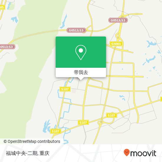 福城中央-二期地图