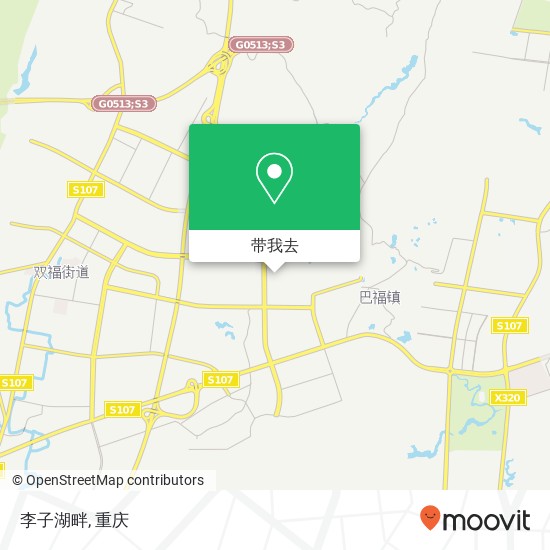 李子湖畔地图