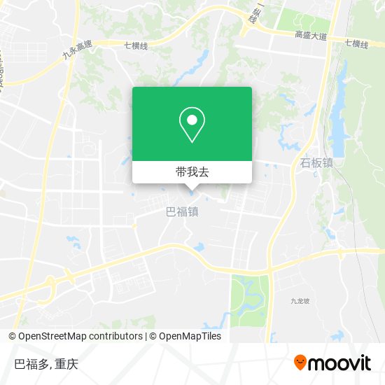巴福多地图