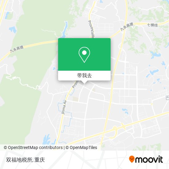 双福地税所地图