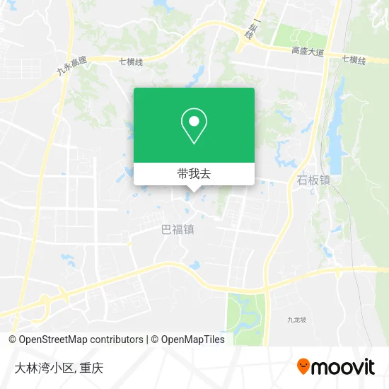 大林湾小区地图
