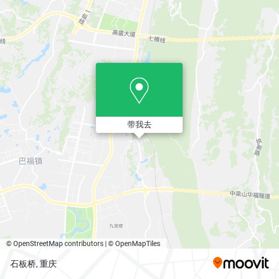 石板桥地图