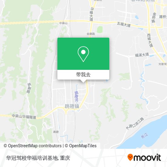 华冠驾校华福培训基地地图