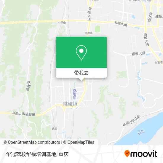华冠驾校华福培训基地地图