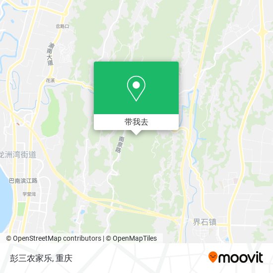 彭三农家乐地图