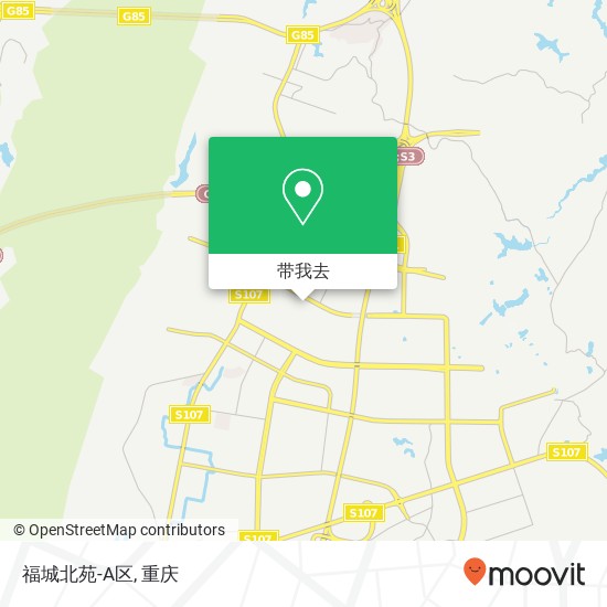 福城北苑-A区地图