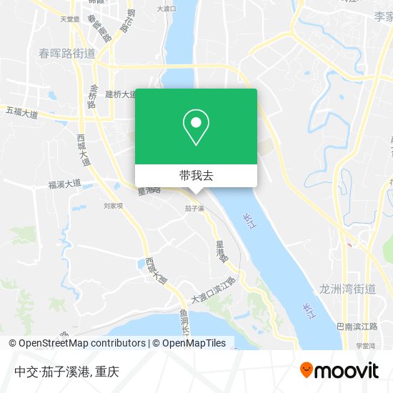 中交·茄子溪港地图