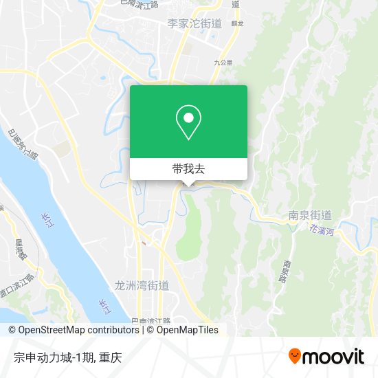 宗申动力城-1期地图