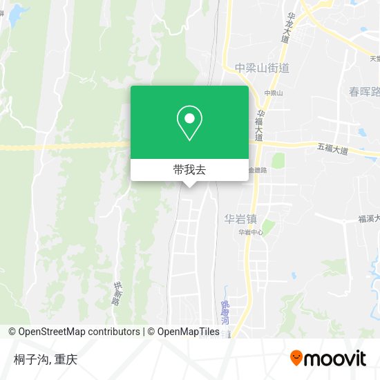 桐子沟地图