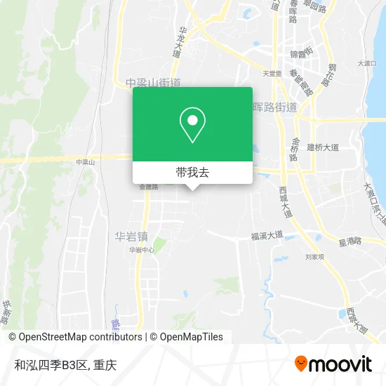 和泓四季B3区地图