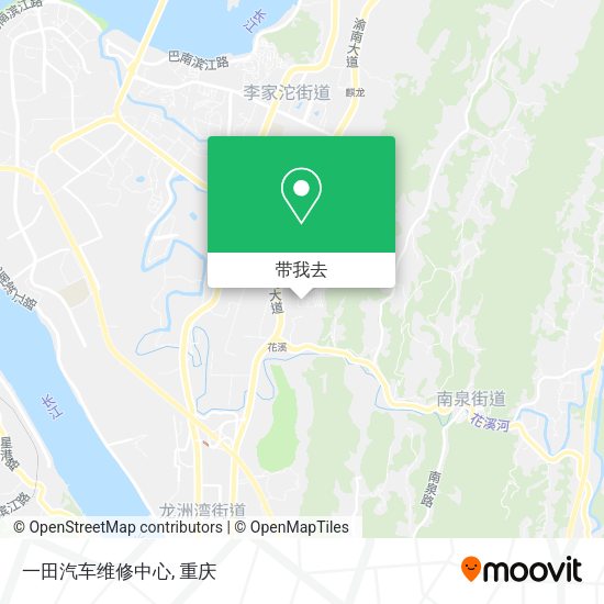 一田汽车维修中心地图