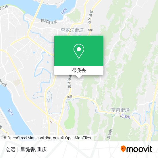 创远十里缇香地图