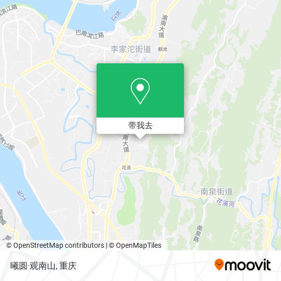 曦圆·观南山地图