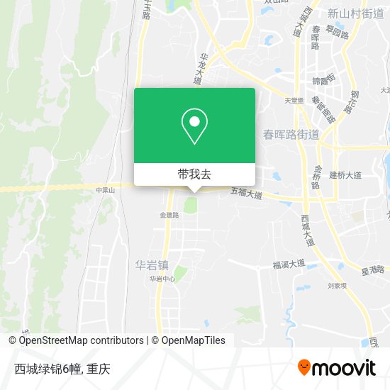 西城绿锦6幢地图