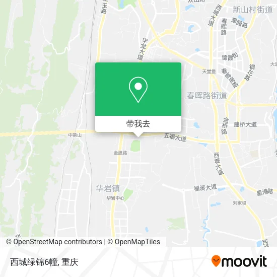 西城绿锦6幢地图