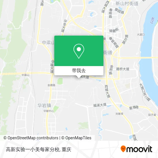高新实验一小美每家分校地图