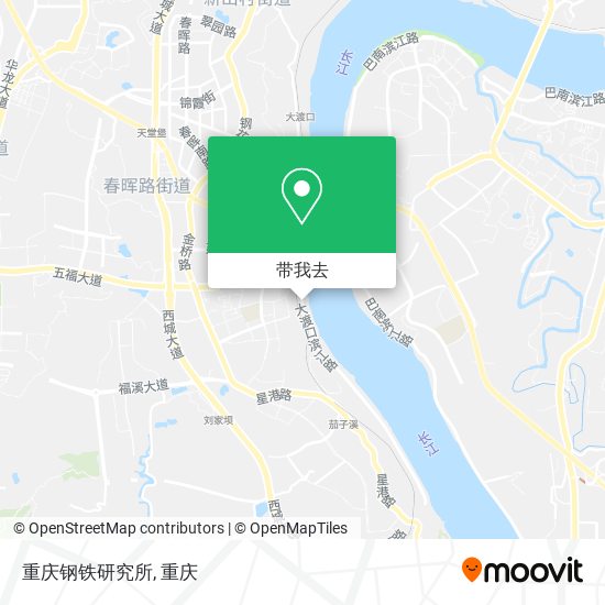 重庆钢铁研究所地图