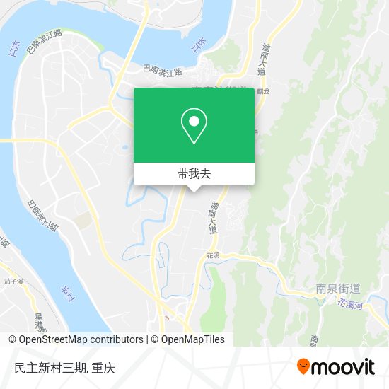 民主新村三期地图