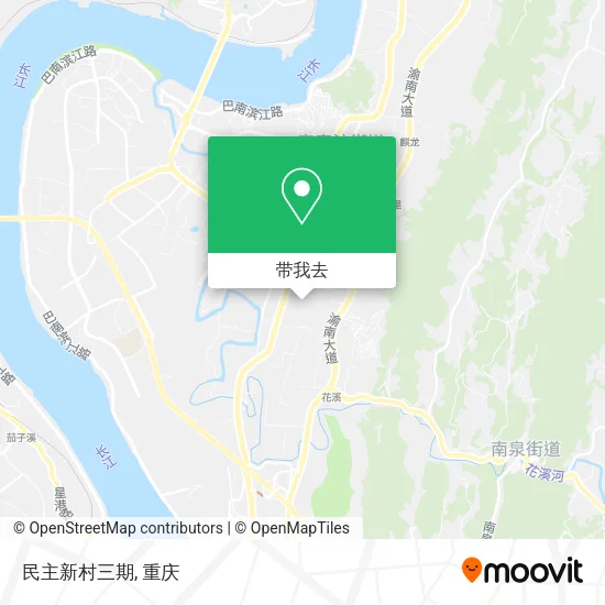 民主新村三期地图