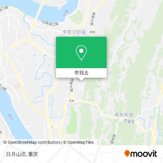 日月山庄地图