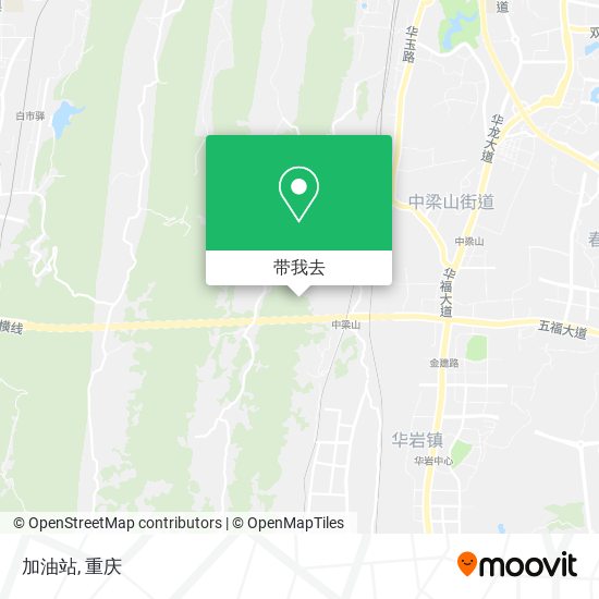加油站地图