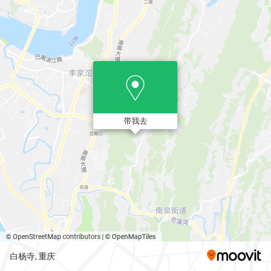白杨寺地图