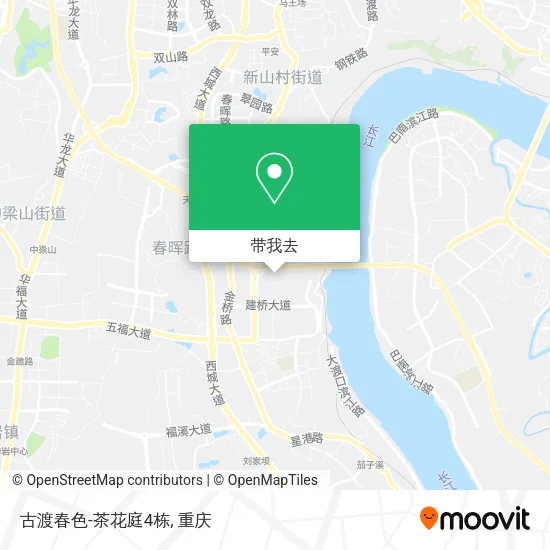 古渡春色-茶花庭4栋地图