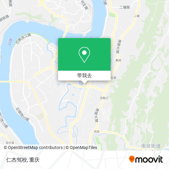 仁杰驾校地图
