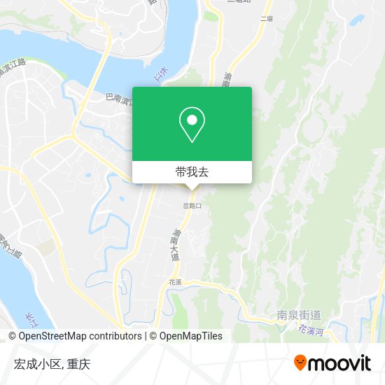 宏成小区地图