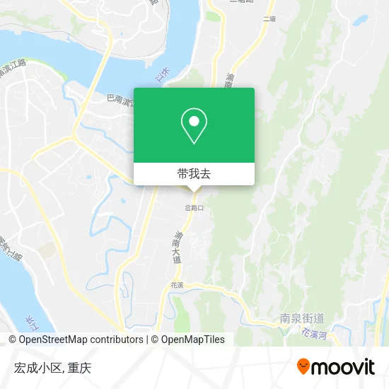 宏成小区地图