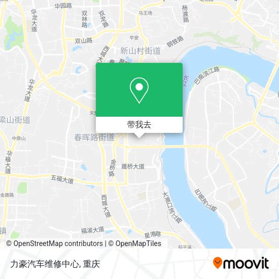 力豪汽车维修中心地图