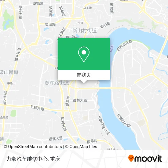 力豪汽车维修中心地图