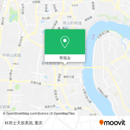 科而士天辰美苑地图