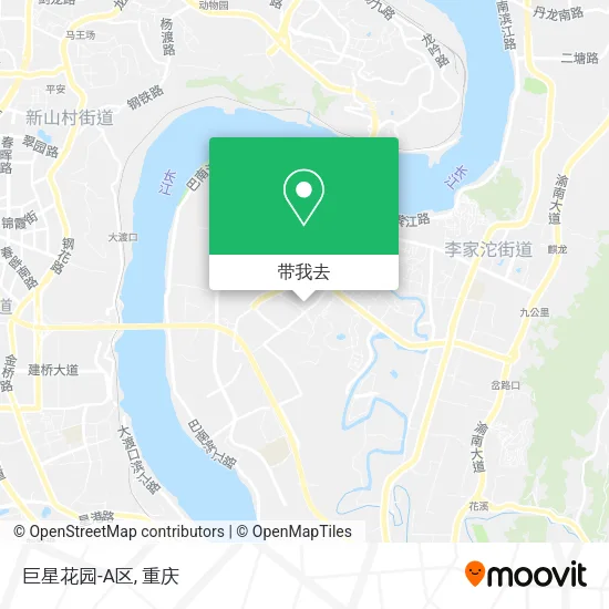 巨星花园-A区地图