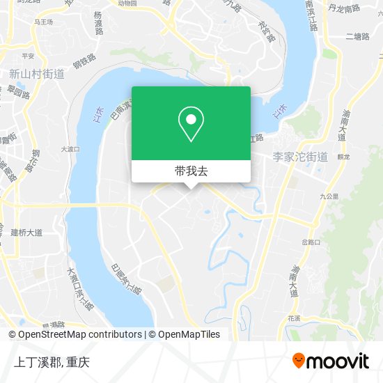 上丁溪郡地图