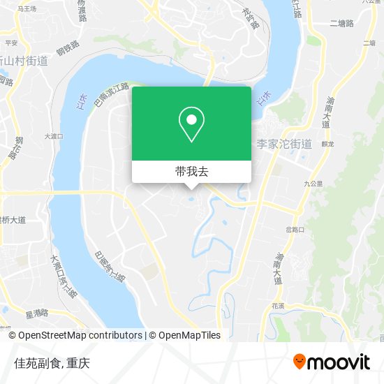 佳苑副食地图