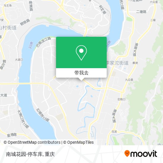 南城花园-停车库地图