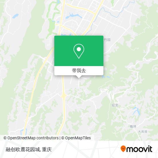 融创欧麓花园城地图