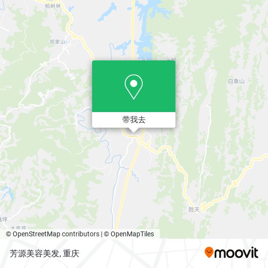 芳源美容美发地图