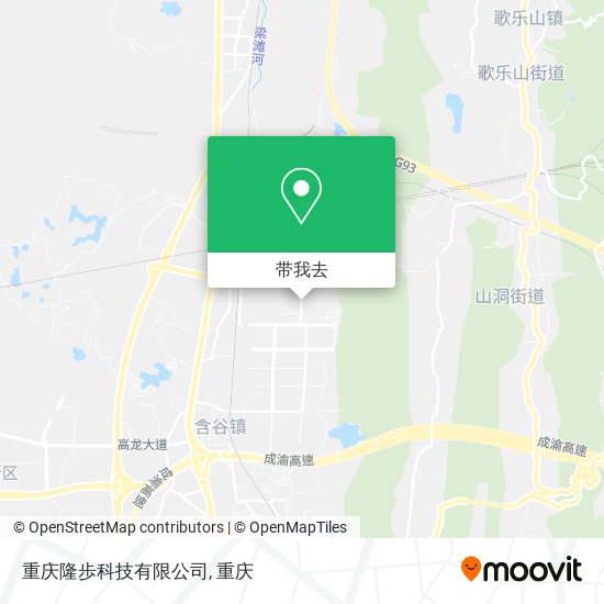 重庆隆歩科技有限公司地图