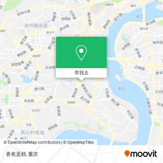 香蕉蛋糕地图