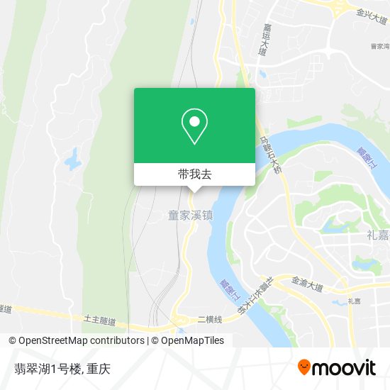 翡翠湖1号楼地图