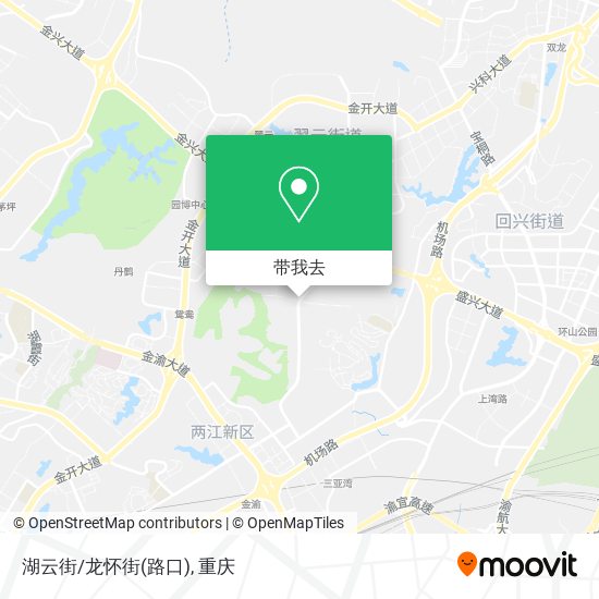 湖云街/龙怀街(路口)地图