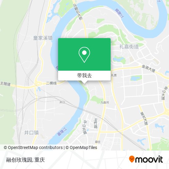 融创玫瑰园地图