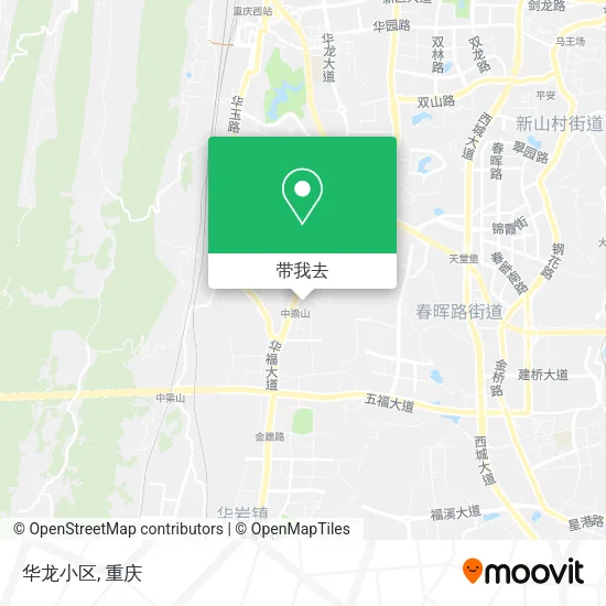 华龙小区地图