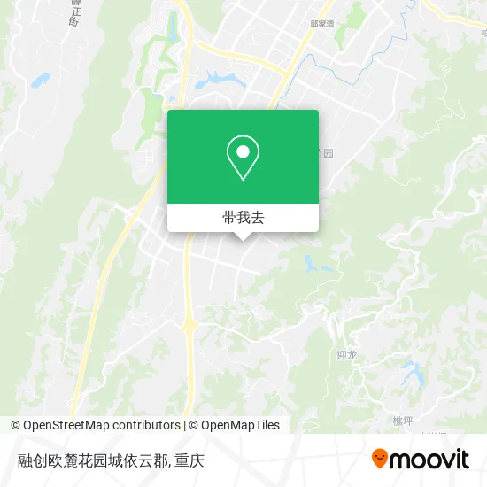 融创欧麓花园城依云郡地图