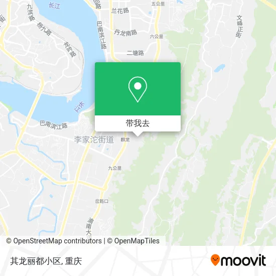 其龙丽都小区地图