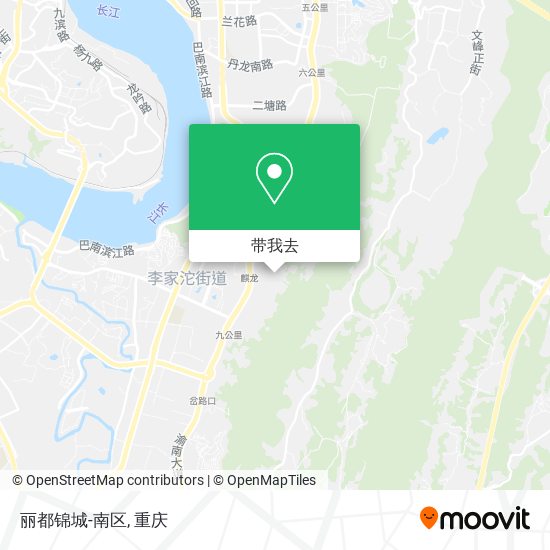 丽都锦城-南区地图