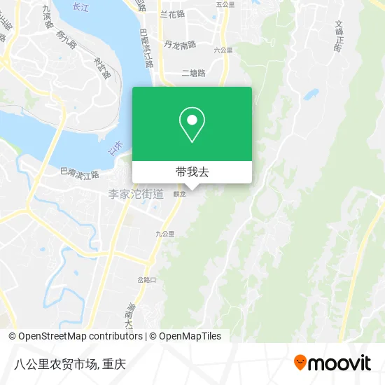 八公里农贸市场地图